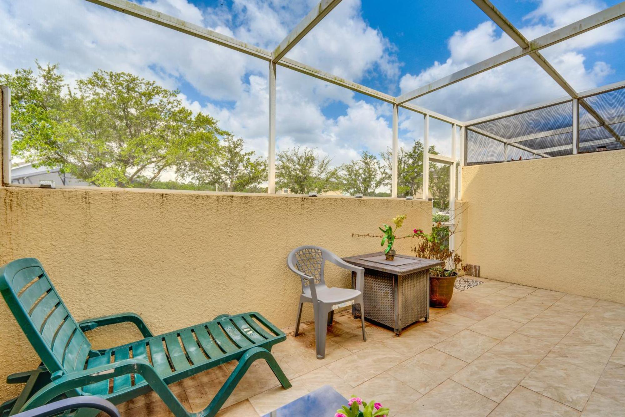 Townhome With Lanai And Pool Access About 10 Mi To Disney! * Kissimmee